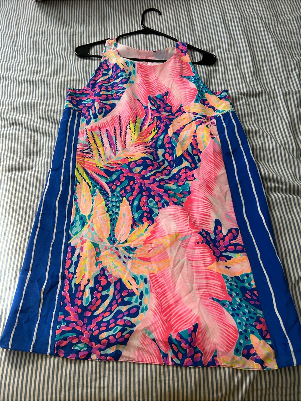 Lily Pulitzer tropical print Dress - Pink & Blue